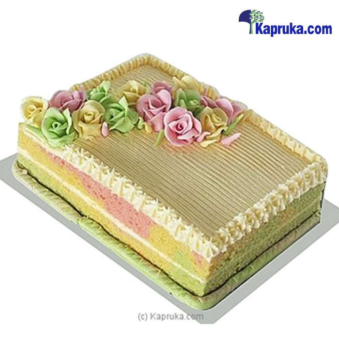 Ribbon Cake With Icing Online at Kapruka | Product# topaz00103