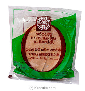 Harischandra Rice Flour Papadam 70g Online at Kapruka | Product# grocery00385