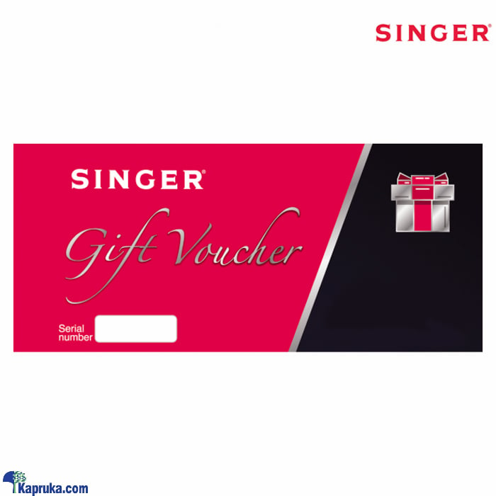 Singer Homes Gift Voucher Rs.5000 Online at Kapruka | Product# giftVoucher00Z144_TC1