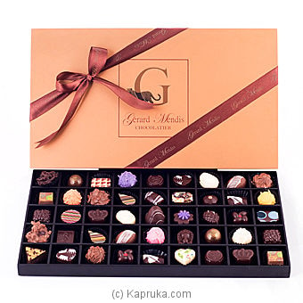 45 Piece Chocolate Box (wooden)(gmc) Online at Kapruka | Product# chocolates00220