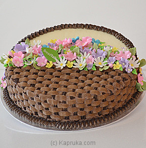Flower Basket Online at Kapruka | Product# cakeBT00148