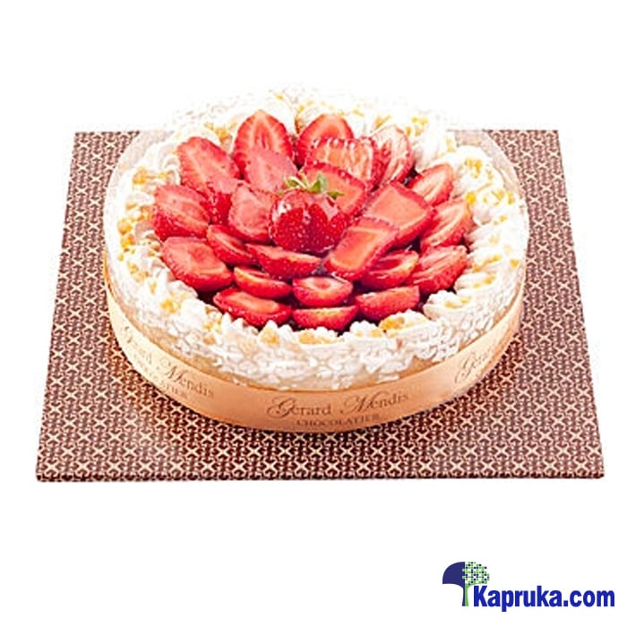 Fresh Strawberry Cheese Cake(gmc) Online at Kapruka | Product# cakeGMC00118