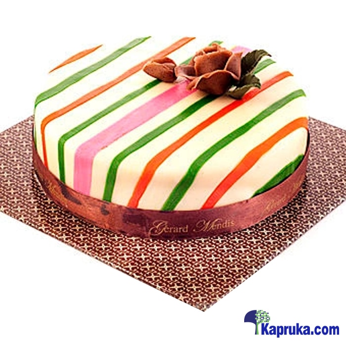 Marzipan Ribbon Cake(gmc) Online at Kapruka | Product# cakeGMC00121