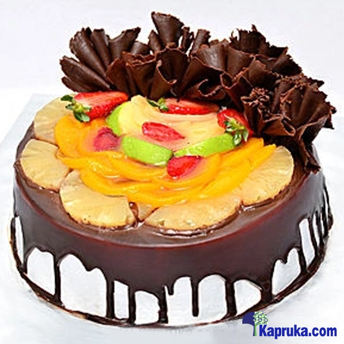Chocolate Fruit Gateau Online at Kapruka | Product# cake00KA00357