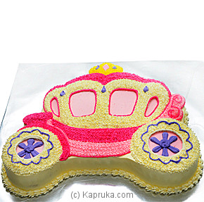 Kingsbury- Princess Carriage Cake Online at Kapruka | Product# cakeKB00105