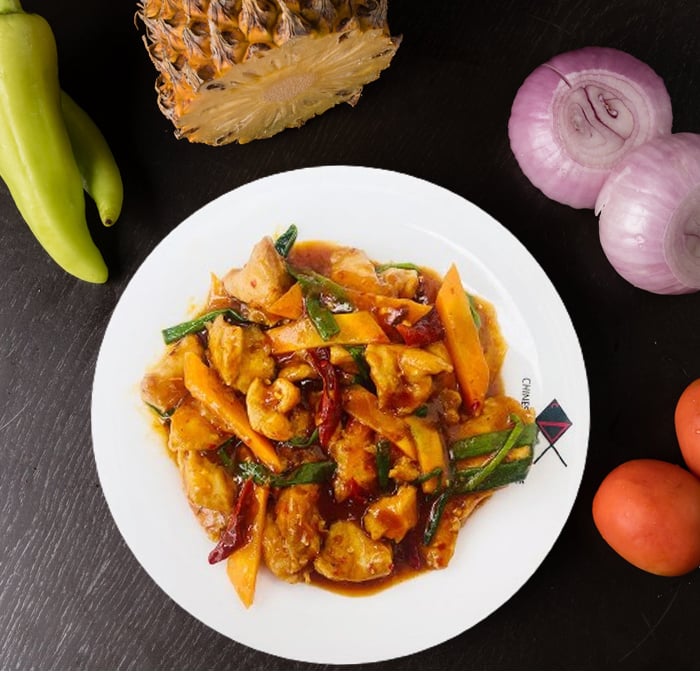 Sliced Chilli Chicken With Bell Pepper Online at Kapruka | Product# ChineseDragon0141