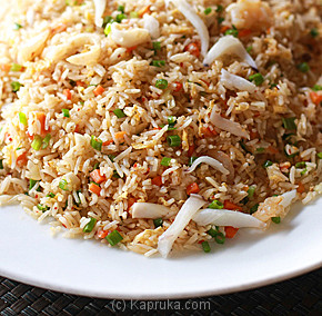 Seafood Fried Rice With Samba Sauce-(240)- Large Online at Kapruka | Product# LoonTao00115