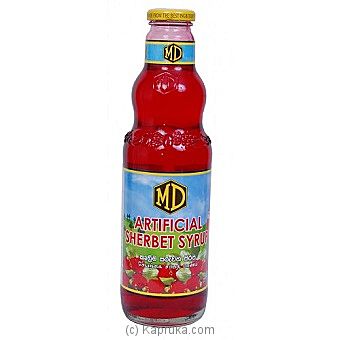 MD Sherbet Syrup Bottle 750ml Online at Kapruka | Product# grocery00422