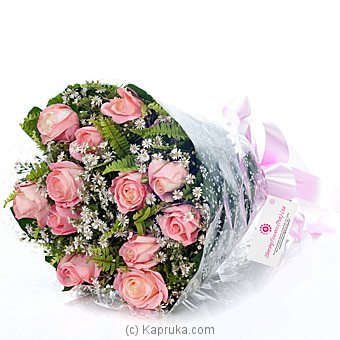 Sterling Flowers Bunch Of Pink Roses Online at Kapruka | Product# flowers00T560