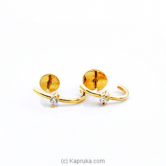 Mallika hemachandra 22kt gold earing (e73/1 ) Online at Kapruka | Product# jewelleryMH0162