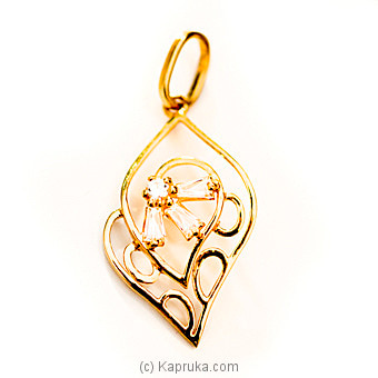 Mallika hemachandra 22kt gold pendant (p1569/1) Online at Kapruka | Product# jewelleryMH0180