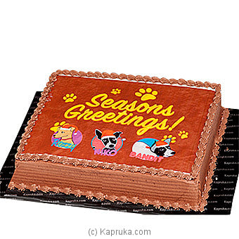 Embark Seasons Greetings Cake Online at Kapruka | Product# cake00KA00471