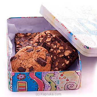 Java Assortment Of Delicious Cookies And Brownies Online at Kapruka | Product# cakeHOME00148
