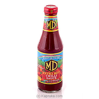 MD Extra Hot Chillie Sauce 400g Online at Kapruka | Product# grocery00542