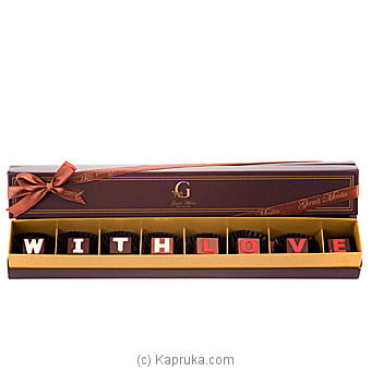 'with Love' 8 Piece Chocolate Box(gmc) Online at Kapruka | Product# chocolates00367