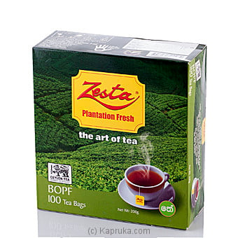 Zesta 100 Tea Bags 200g Online at Kapruka | Product# grocery00659