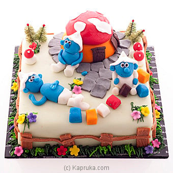 The Smurfs Online at Kapruka | Product# cake00KA00532