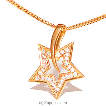 Mallika hemachandra 22kt gold pendant (p1765/1) Online at Kapruka | Product# jewelleryMH0199