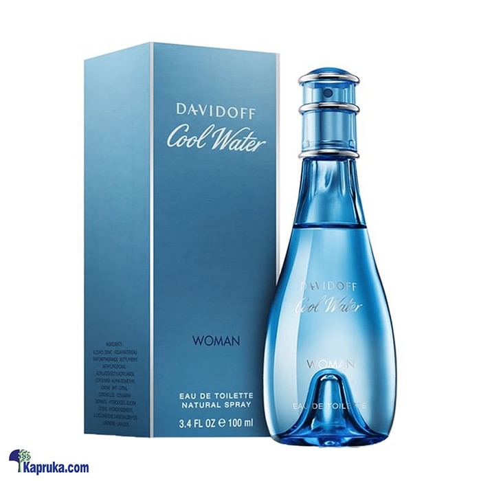 Davidoff Cool Water Perfume For Woman - 100ml Online at Kapruka | Product# perfume00217