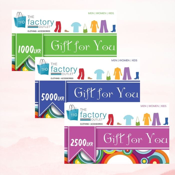 The Factory Outlet Rs 2500 Online at Kapruka | Product# giftV00Z113_TC2