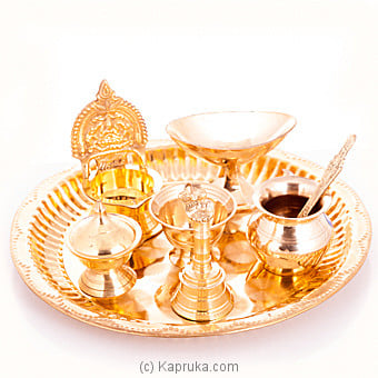 Pooja Thali Online at Kapruka | Product# ornaments00396
