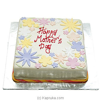 Kingsbury Rainbow Flower Cake Online at Kapruka | Product# cakeKB00142