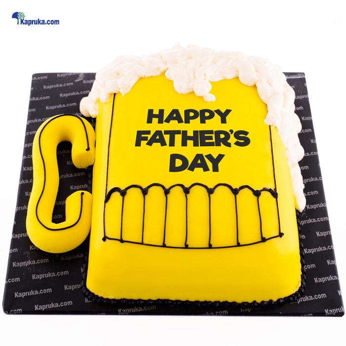 Cheers For The World Best Dad Online at Kapruka | Product# cake00KA00605