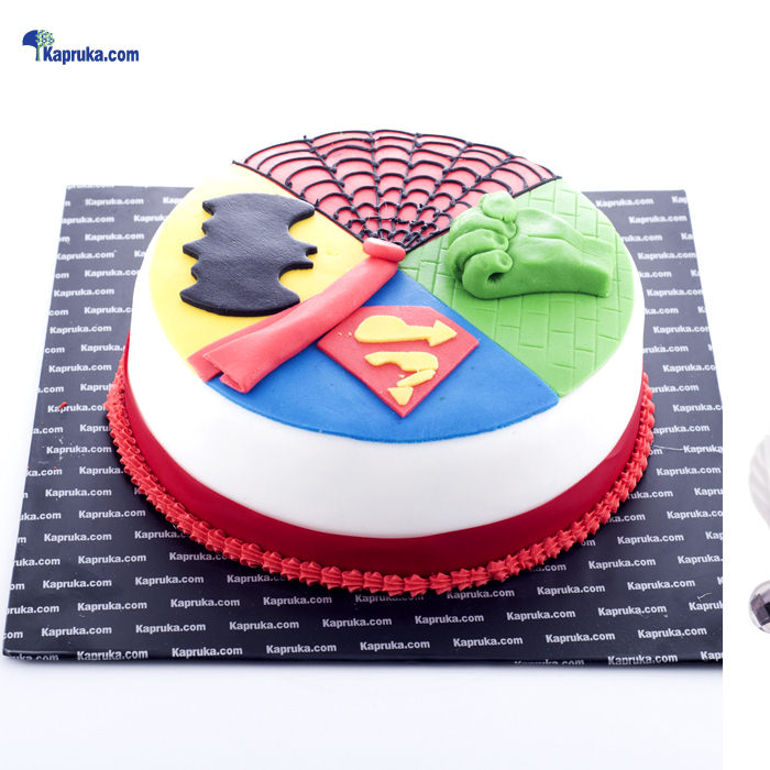 Super Hero Cake Online at Kapruka | Product# cake00KA00617