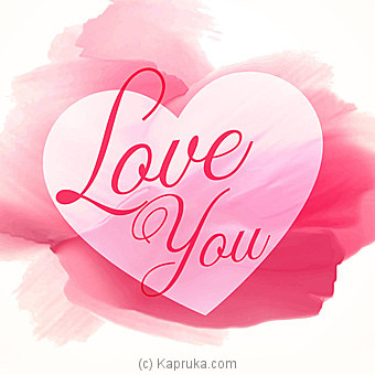 Romance Greeting Cards Online at Kapruka | Product# greeting00Z1241