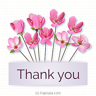 Thank You Card Online at Kapruka | Product# greeting00Z1259