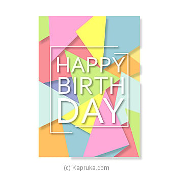 Birthday Greeting Card Online at Kapruka | Product# greeting00Z1276