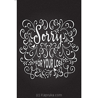 I Am Sorry Card Online at Kapruka | Product# greeting00Z1299