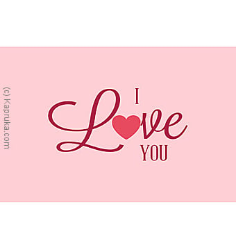 Romance Greeting Cards Online at Kapruka | Product# greeting00Z1311