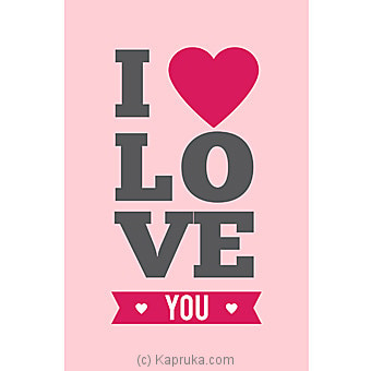 Romance Greeting Cards Online at Kapruka | Product# greeting00Z1289
