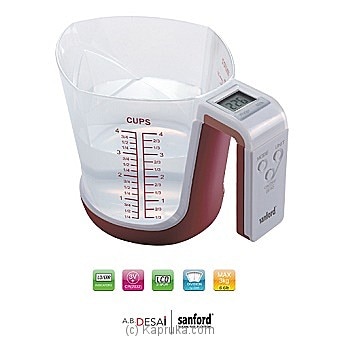 Sanford Measuring Cup Scale( SF- 1512DCS) Online at Kapruka | Product# elec00A921