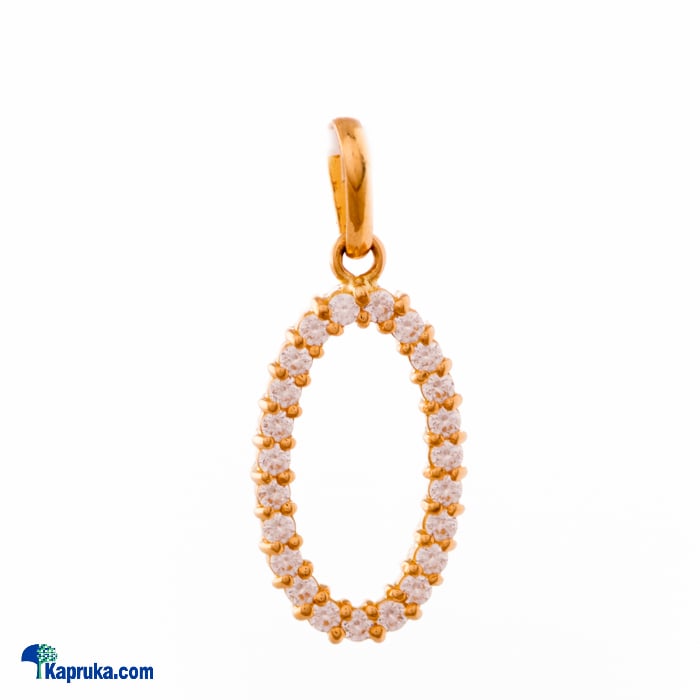 Vogue 22k gold pendant set with 24 (c/Z) rounds Online at Kapruka | Product# vouge00287