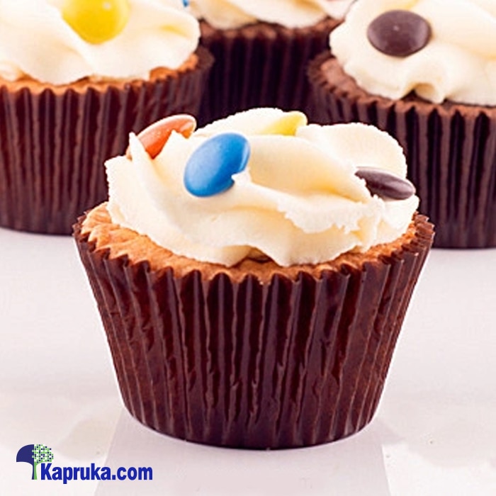 Vanilla Cupcakes With Smarties 12 Piece Pack Online at Kapruka | Product# cake00KA00669