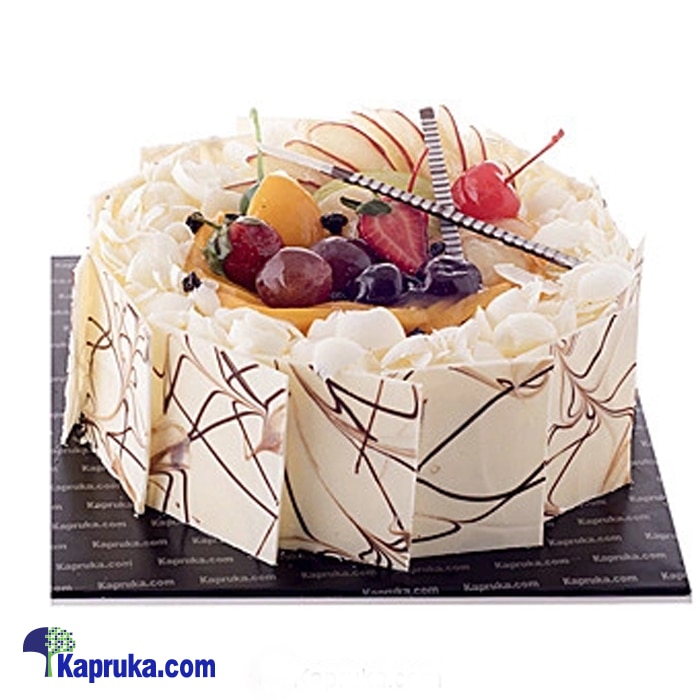 White Forest Gateaux Online at Kapruka | Product# cake00KA00671