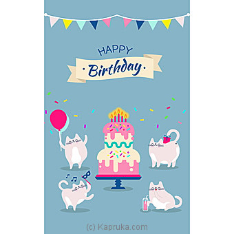 Birthday Greeting Card Online at Kapruka | Product# greeting00Z1364