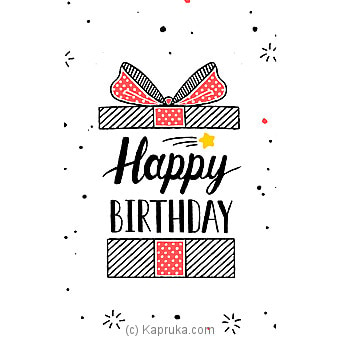 Birthday Greeting Card Online at Kapruka | Product# greeting00Z1365