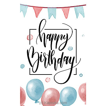 Birthday Greeting Card Online at Kapruka | Product# greeting00Z1369