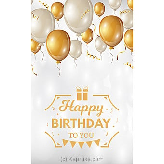 Birthday Greeting Card Online at Kapruka | Product# greeting00Z1371