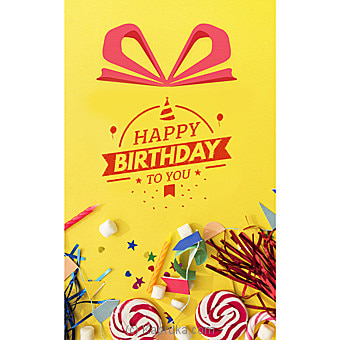 Birthday Greeting Card Online at Kapruka | Product# greeting00Z1372