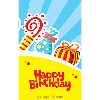 Birthday Greeting Card Online at Kapruka | Product# greeting00Z1396