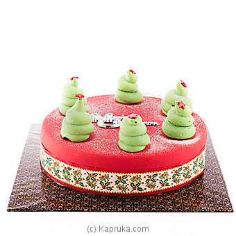 Merry Christmas Tree Cake(gmc) Online at Kapruka | Product# cakeGMC00233