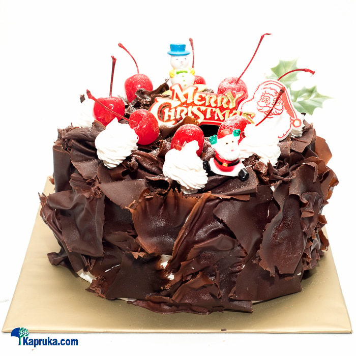 Kingsburry Christmas Black Forest Cake Online at Kapruka | Product# cakeKB00147