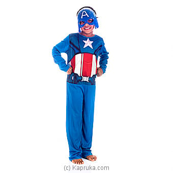 Captain America Kids Costume - Small Online at Kapruka | Product# clothing0332_TC1