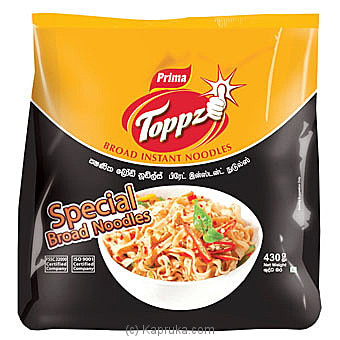 Prima Toppz Broad Instant Noodles 430g Online at Kapruka | Product# grocery00805