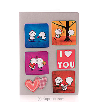 'I Love You 'handmade Greeting Card Online at Kapruka | Product# greeting00Z1463