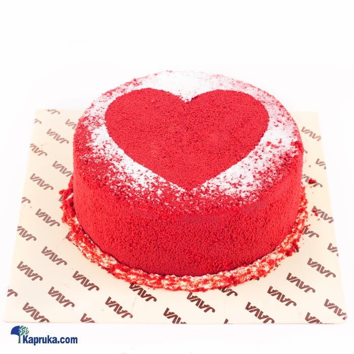 Java 'pure Love' Red Velvet Cake Online at Kapruka | Product# cakeJAVA00100